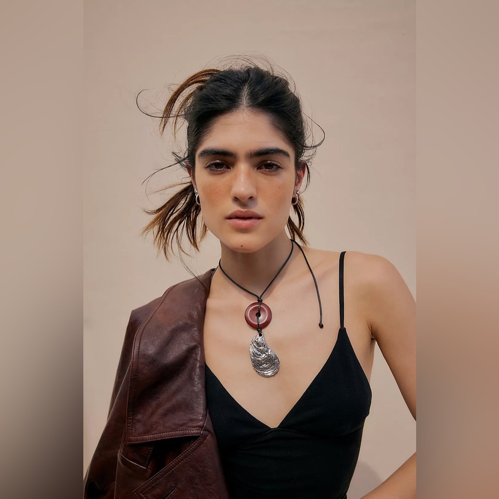 Free People Waterhouse Long Pendant Necklace NWT